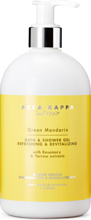 Actual product image Acca Kappa Green Mandarin Bath and Shower Gel (500 ml)