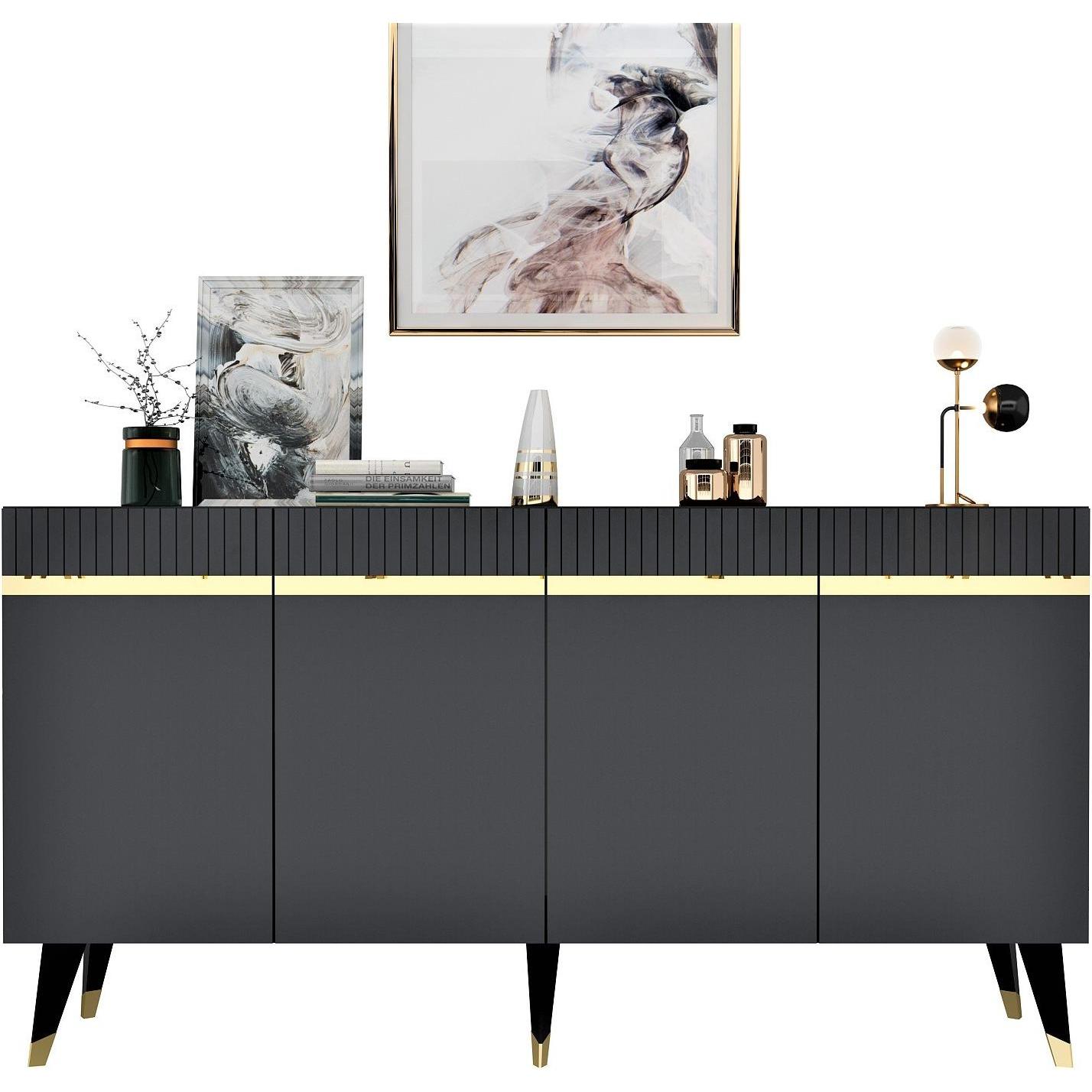 Thumbnail - Kalune Design, Kommode + Sideboard, Brandon (150 x 80 x 40 cm)
