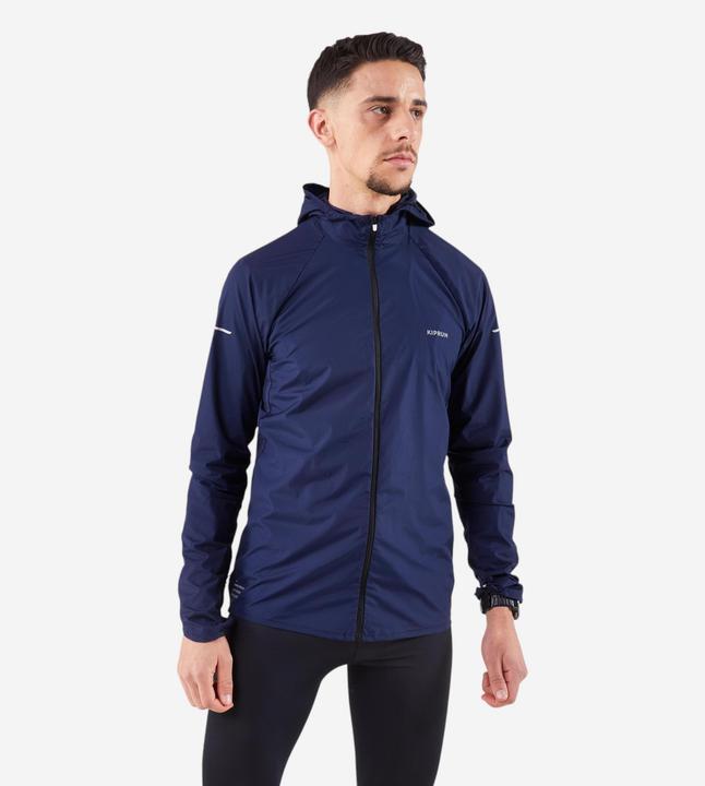 Kiprun Laufjacke Trailrunning Herren winddicht - Run 900 Wind blau