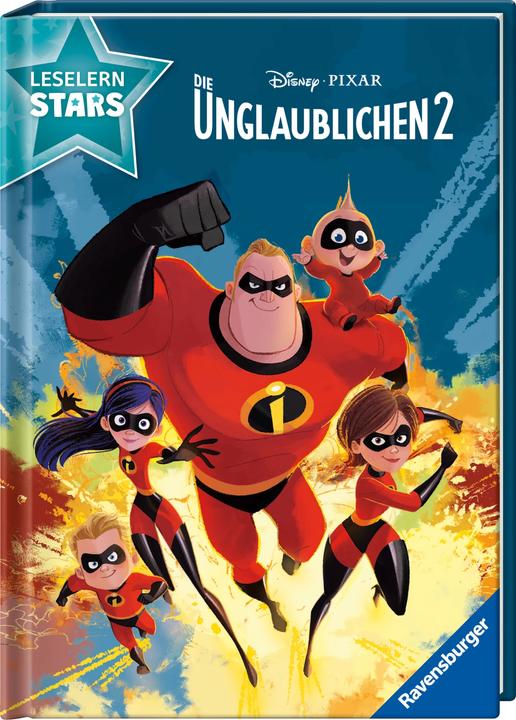 Immagine prodotto Ravensburger Disney: Die Unglaublichen 2 - Lesen lernen mit den Leselernstars - Erstlesebuch - Kinder ab 6 (Tedesco, Sarah Dalitz, La Walt Disney Company, 2024)
