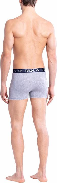 Image du produit Replay Trunk BOXER Style 01/C Basic Cuff Logo im 2er Pack (L, lot de 2)