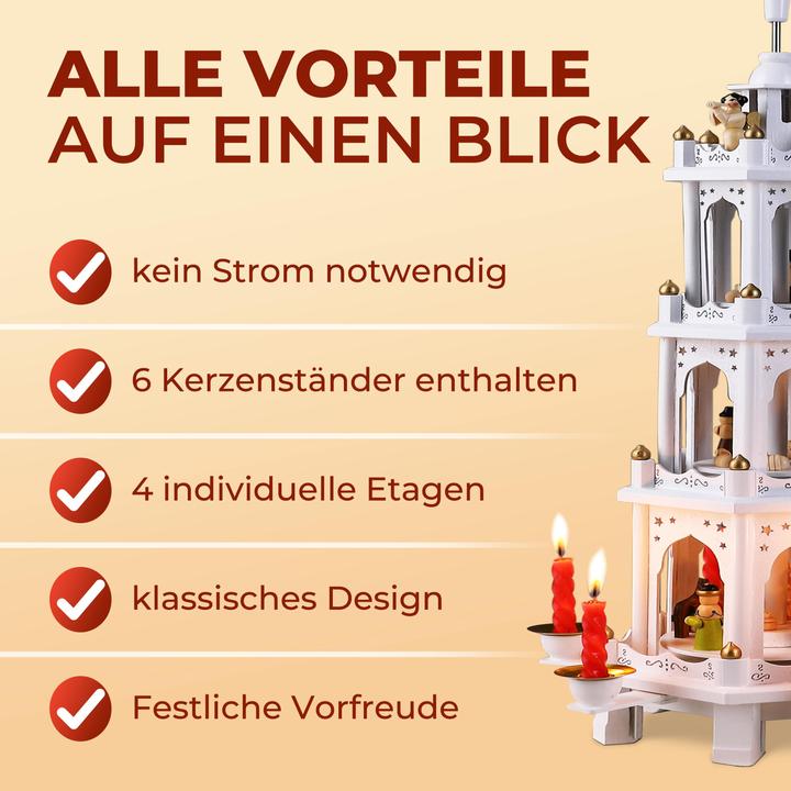 Image du produit Spielwerk Pyramide de Noël
