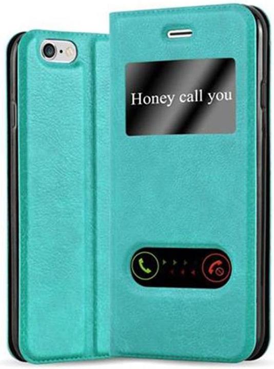 Actual product image Cadorabo Book with View double window cover (Apple iPhone 6, Apple iPhone 6s)