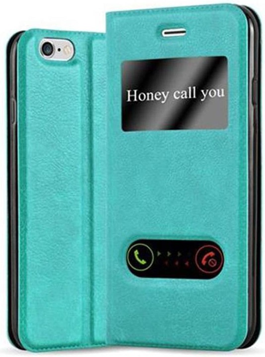 Produktbild Cadorabo Book mit View Doppelfenster Cover (Apple iPhone 6, Apple iPhone 6s)