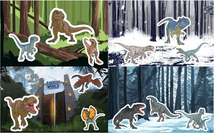 Actual product image Diakakis Jurassic World Sticker Set