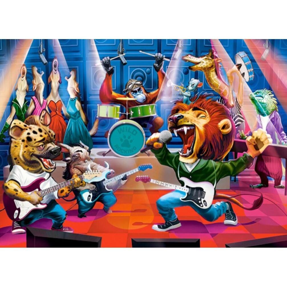 Thumbnail - Castorland Animal Rock Concert Puzzle 300 Teile (300 Teile)