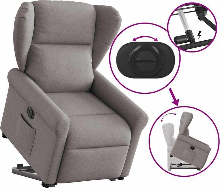 Produktbild vidaXL Relaxsessel mit Aufstehhilfe