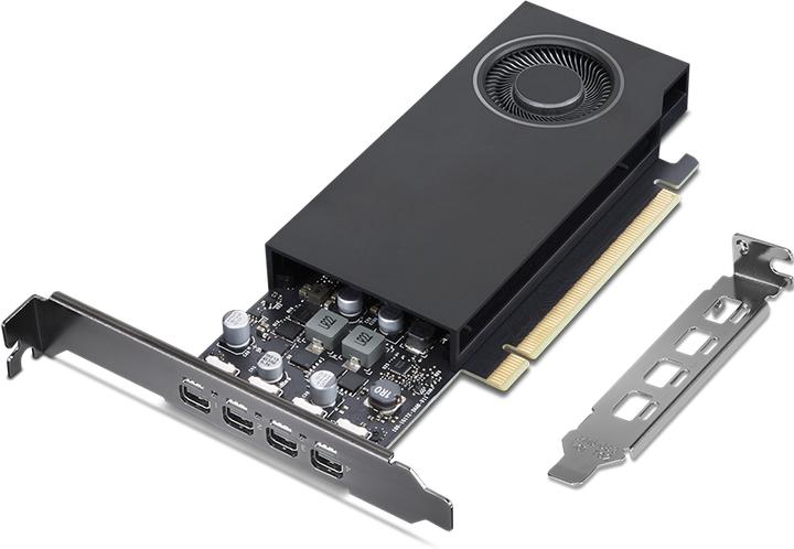 Produktbild Lenovo NVIDIA RTX A400 4GB 4xmini-DP GDDR6 Graphics Card (4 GB)