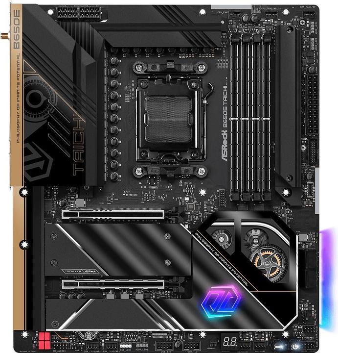 Actual product image AsRock MB B650E Taichi (AM5, AMD B650, E-ATX)