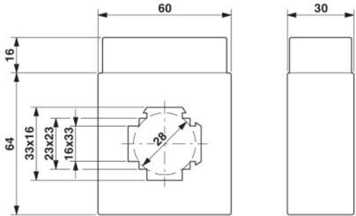 Actual product image Phoenix Plug-on current transformer