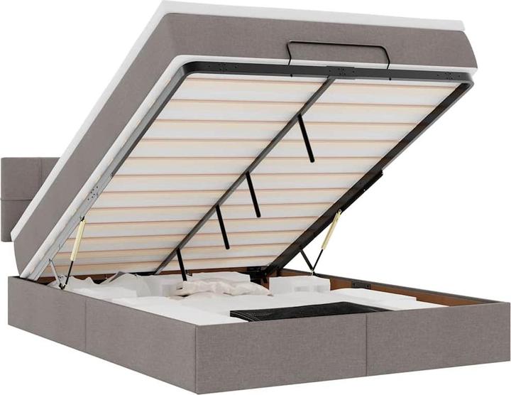 Produktbild vidaXL Ottoman-Bett (140 x 190 cm)