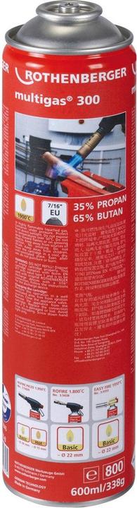 Produktbild Rothenberger Brenner EASY FIRE mit MULTIGAS300 Gas