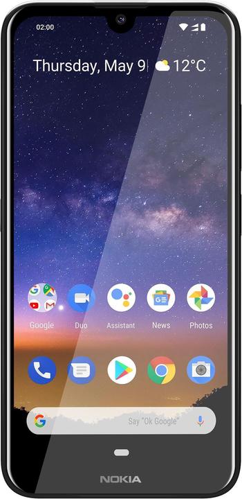 Actual product image Nokia 2.2 (16 GB, Black, 5.71", Hybrid Dual SIM, 4G)