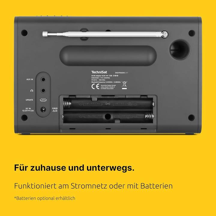 Actual product image TechniSat DigitRadio 217 (DAB+, FM, Bluetooth)