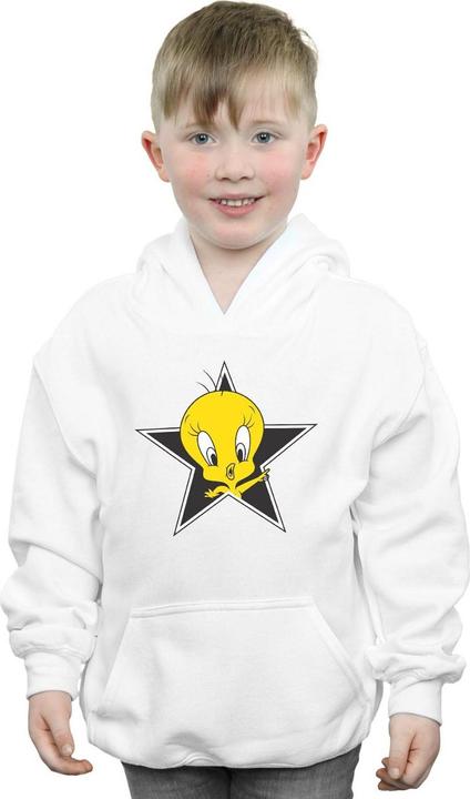 Immagine prodotto Looney Tunes Tweety Pie Star Felpa con Cappuccio Ragazzi (116)