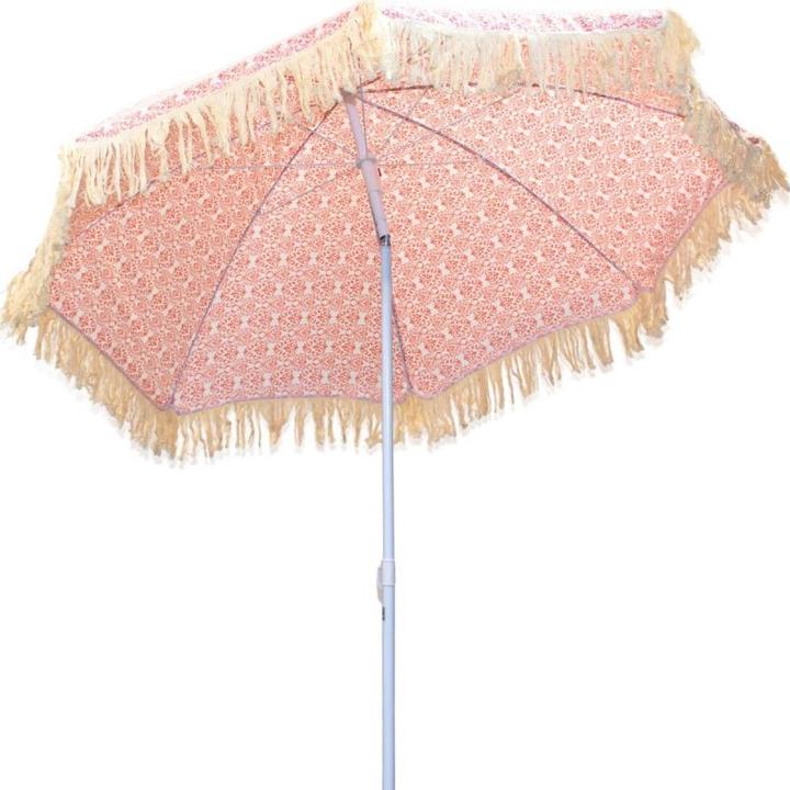 Immagine prodotto ProGarden Parasol Plażowo Ogrodowy Z Frędzlami 174cm Czerwony