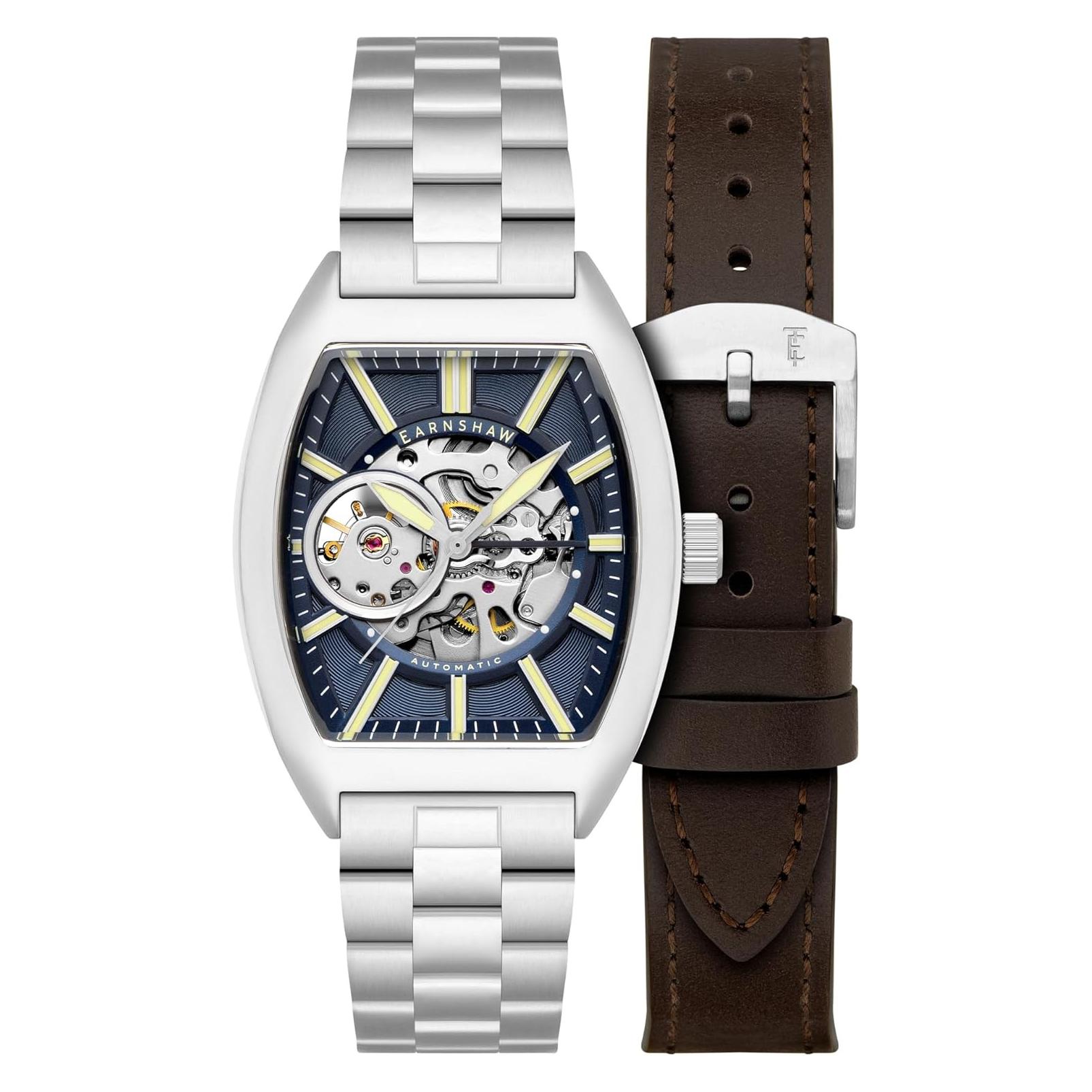 Thomas Earnshaw, Armbanduhr, Es-8310-22, (Analoguhr, Skeleton-Uhr)