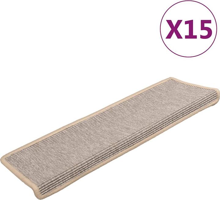 Immagine prodotto vidaXL Treppenmatte (65 x 21 cm)