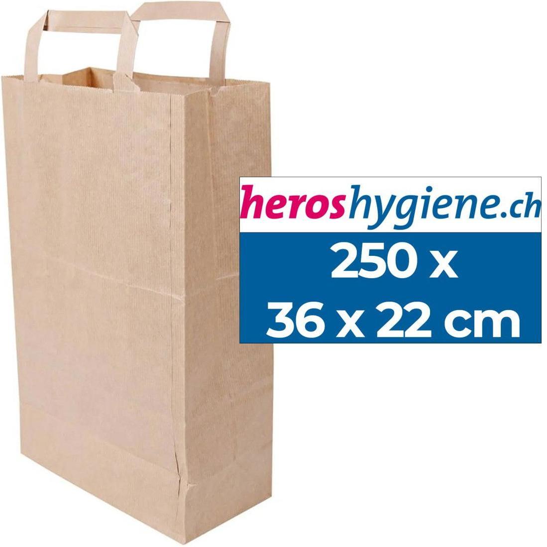 Thumbnail - Naturestar, Einweggeschirr, Papiertragtasche Papier (250 x)