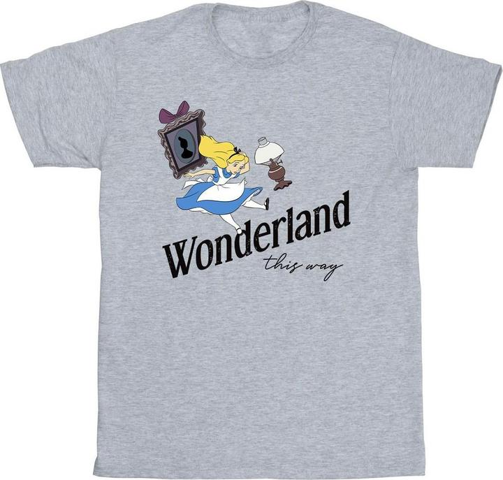 Disney Alice im Wunderland Dieses Weg TShirt (XXL)