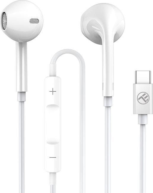 Tellur Basic Urbs In-Ear Series Type-C Baltas (Kabelgebunden)