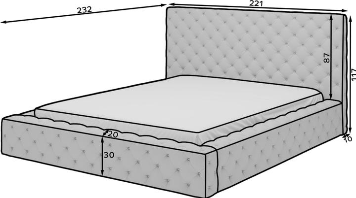 Actual product image ELTAP Princce (180 x 200 cm)