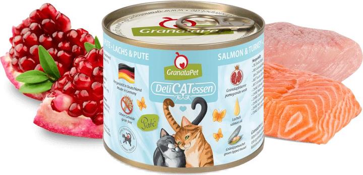 Produktbild Granatapet Delicatessen Dose Lachs & Pute (Adult, 1 Stk., 200 g)