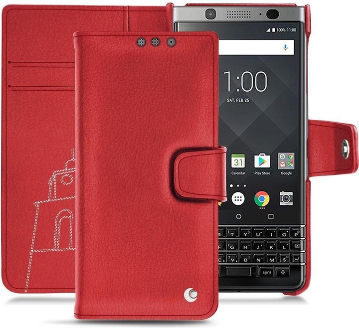 Produktbild Noreve Lederschutzhülle Wallet (Blackberry KEYone)