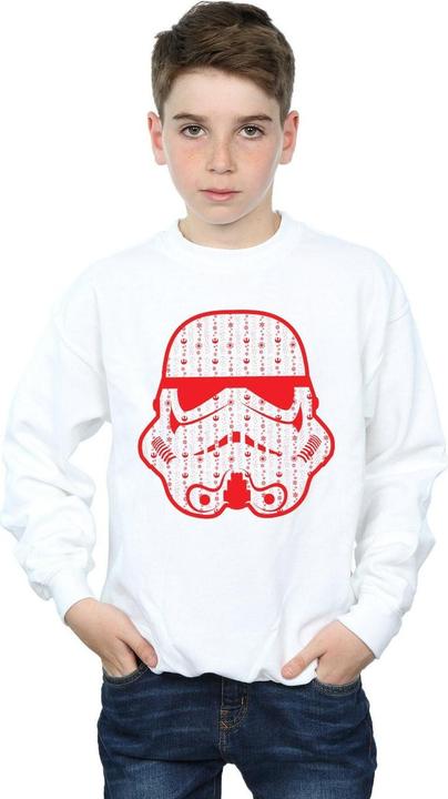 Image du produit Star Wars - Sweat CHRISTMAS STORMTROOPER HELMET - Garçon (128)