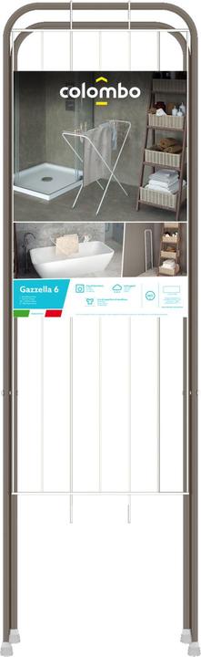 Image du produit Colombo Nouveau Scal Gazzella 6 Floor Clothesline Grey (6 m)