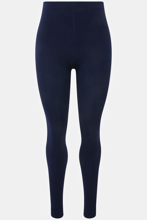 Produktbild Ulla Popken Thermo-Strumpfleggings, Elastikbund (62)