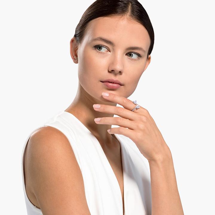 Actual product image Swarovski Attract Soul Heart Ring 50 (50)