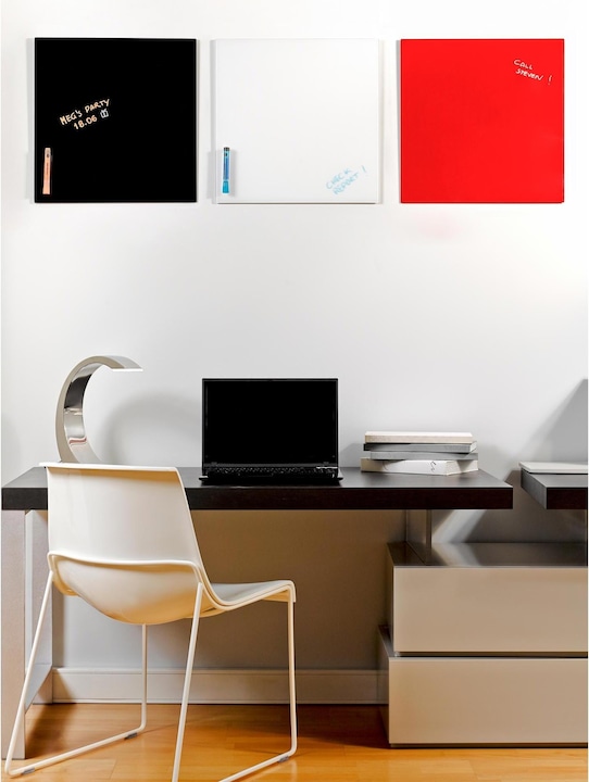 Image du produit Bi-Office tableau magnétique en verre (38 x 38 cm)