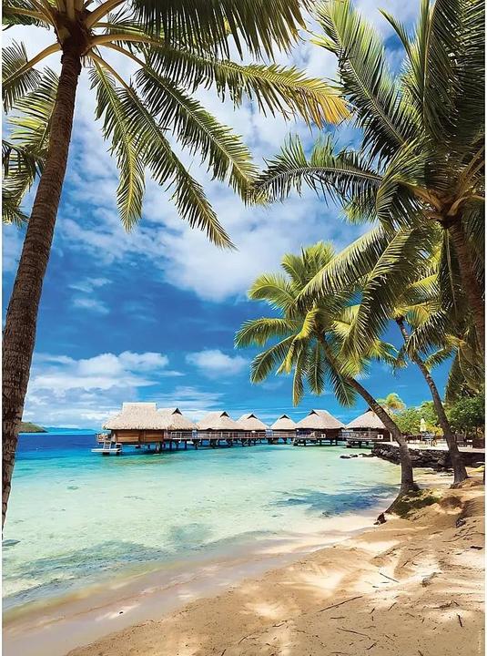 Produktbild Nathan Puzzle 500 pieces Plage Bora - Polynésie Française (500 Teile)