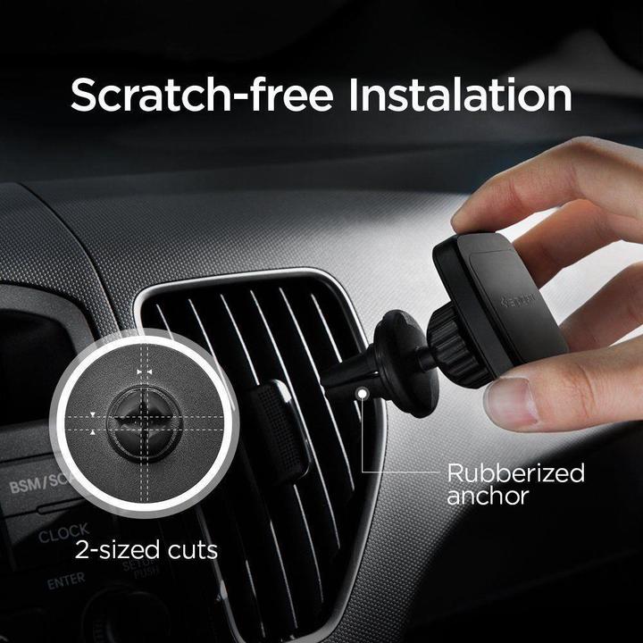 Actual product image Spigen H12 Vent Magnetic Car Mount Holder