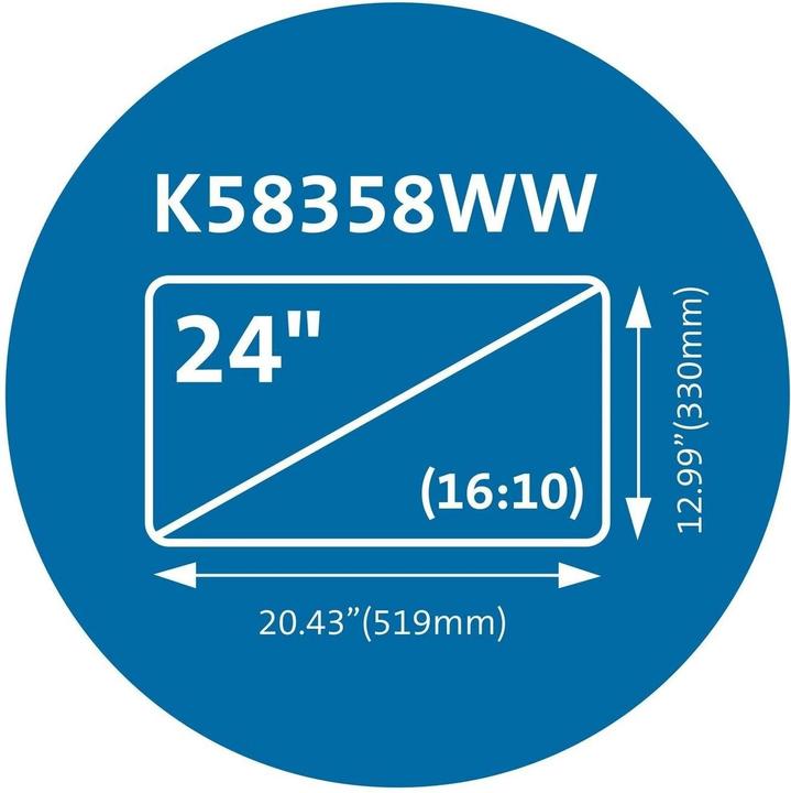 Actual product image Kensington MagPro Privacy Screen Monitor 24 / 16:10 (24", 16:10)
