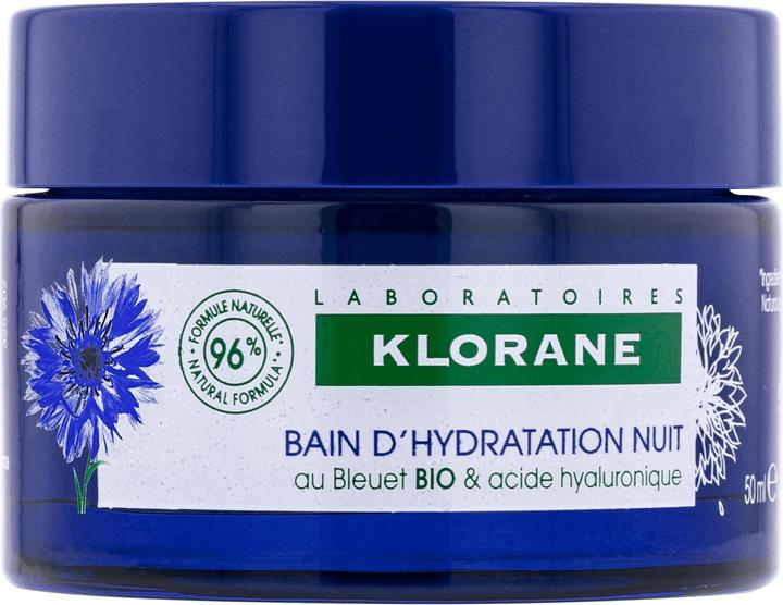 Actual product image Klorane Bleuet Organic Night Moisturizer (50 ml)
