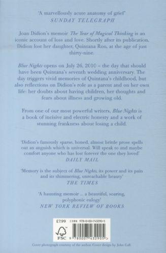 Produktbild blue nights (Englisch, Joan Didion, 2012)