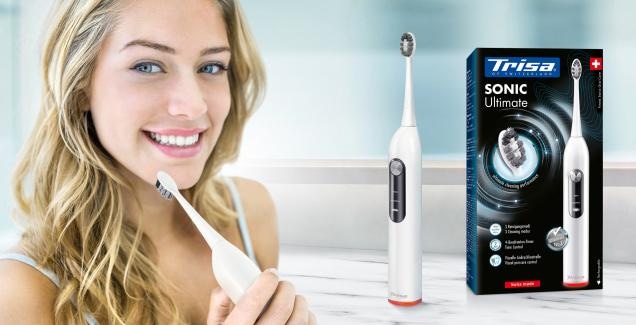 Actual product image Trisa Sonic Ultimate (Sonic toothbrush)