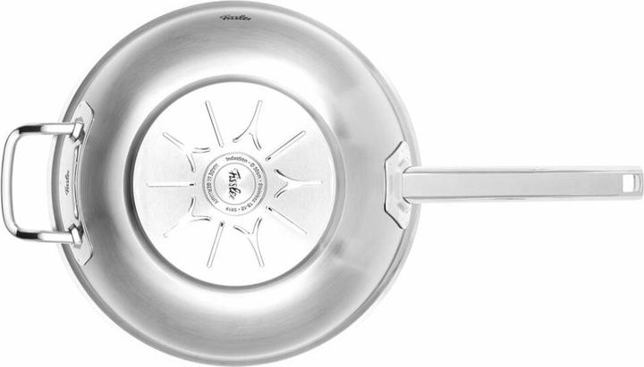 Produktbild Fissler Wok orig. profi col. 30cm mMD (30 cm, Wok Pfanne, Edelstahl)
