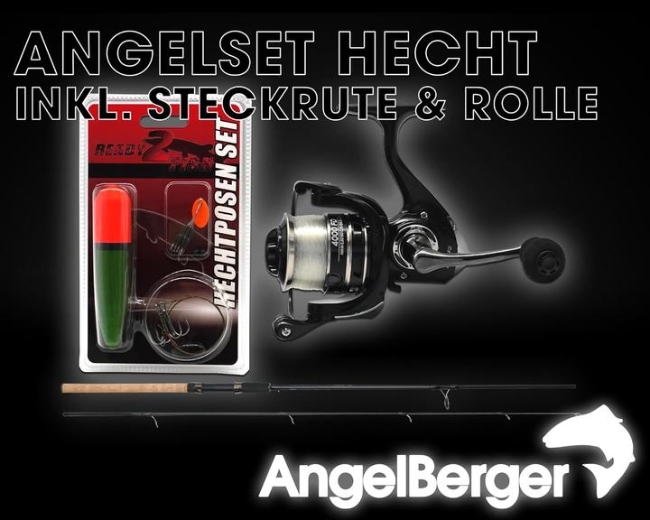 Immagine prodotto Angel Set da pesca per lucci (Set da pesca, 230 cm)