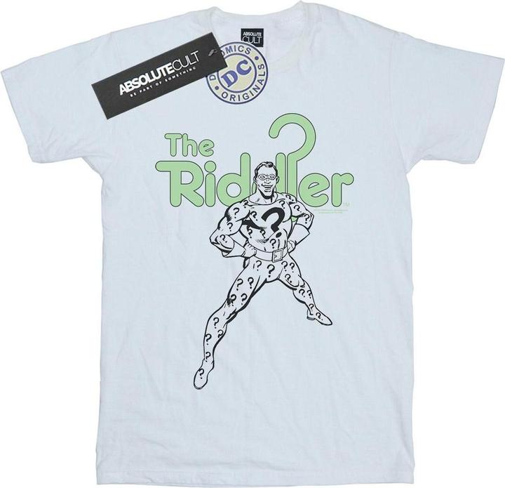 Actual product image Mens The Riddler Mono Action Pose T-Shirt (XXL)