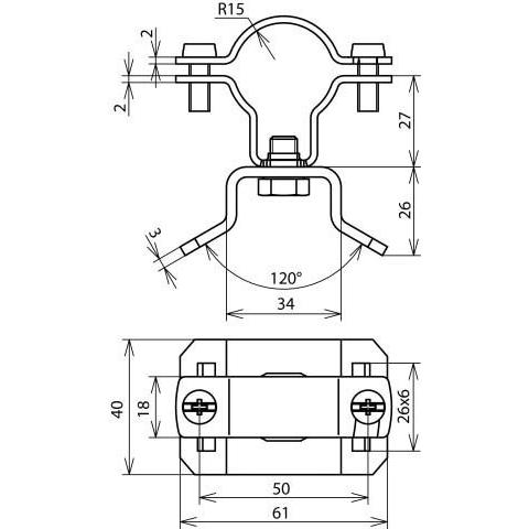 Thumbnail - Dehn Leitungshalter f. HVI-Leitung D 27-30mm 275359, SAT Zubehör