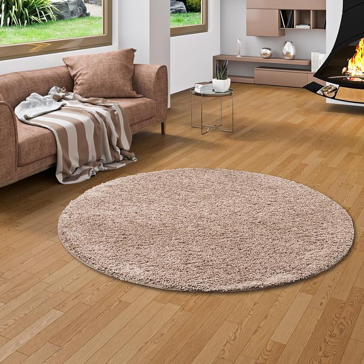 Actual product image Snapstyle Luxury long pile carpet Milano (Ø 160 cm)
