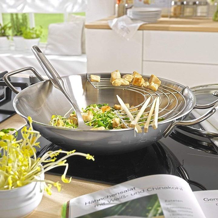 Produktbild Zwilling Plus (32 cm, Wok Pfanne, Edelstahl)