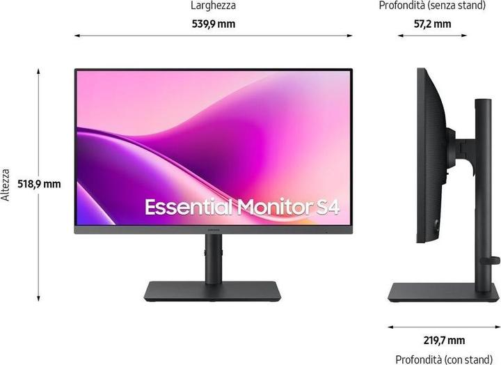 Actual product image Samsung Essential S4 - S43UF (1920 x 1080 pixels, 24")