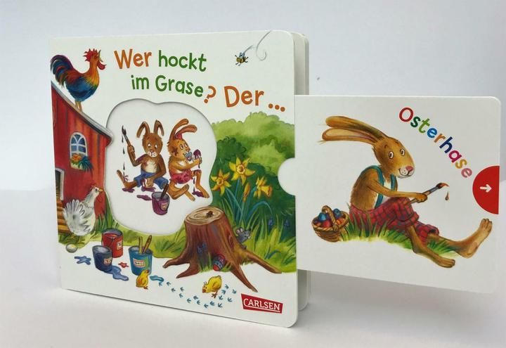 Produktbild Wer hockt im Grase? Der ... Osterhase! (Deutsch, Sandra Grimm, 2019)