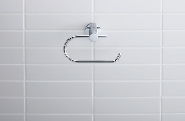 Produktbild Duravit Papierrollenhalter D-CODE chrom