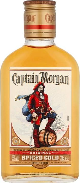 Produktbild Captain Morgan Spiced Gold 35% Vol. 0,2l