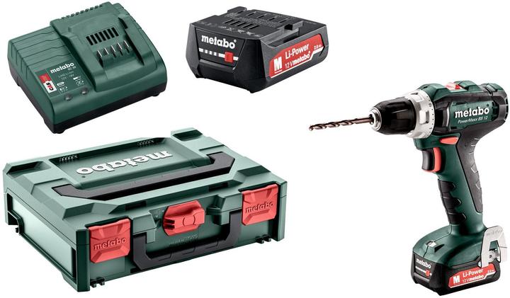 Image du produit Metabo Perceuse-visseuse sans fil 12V POWERMAXX BS 12 (Fonctionnement sur batterie)